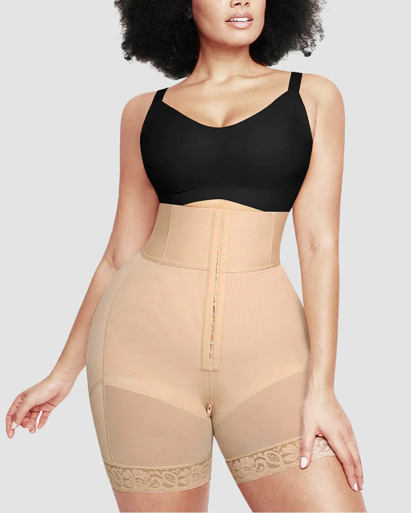 Boned Sculpt High Waist Shaper Shorts