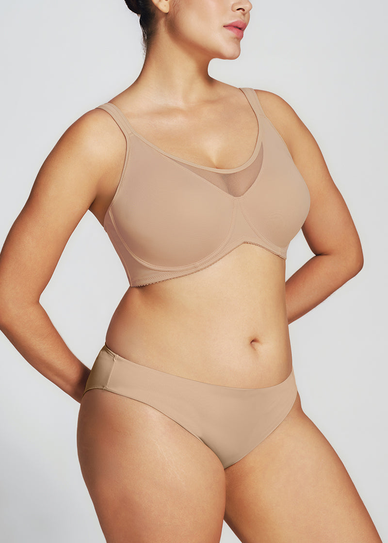 BOGO🔥Mesh Cooling Full Coverage Minimizer Bra