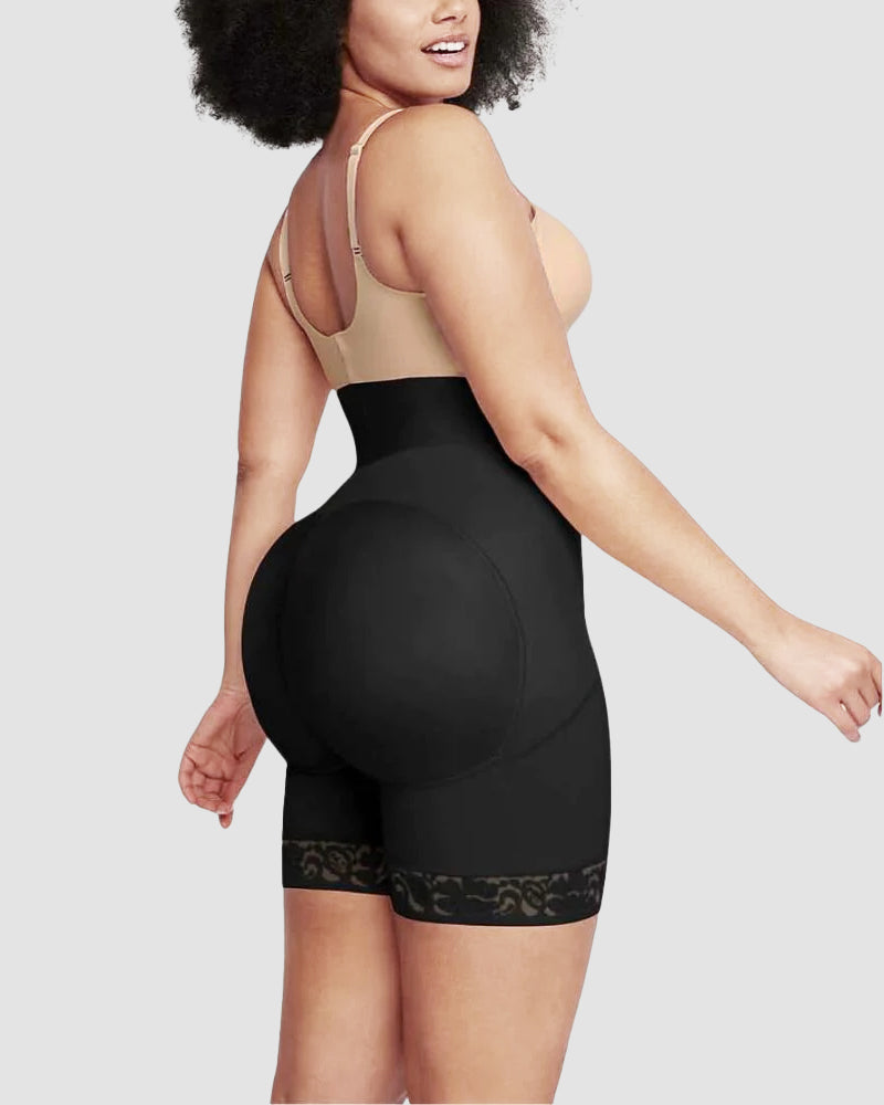 Boned Sculpt High Waist Shaper Shorts