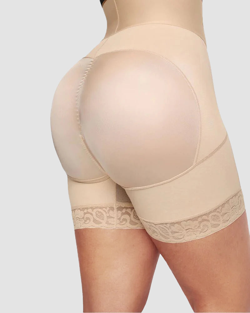 Boned Sculpt High Waist Shaper Shorts