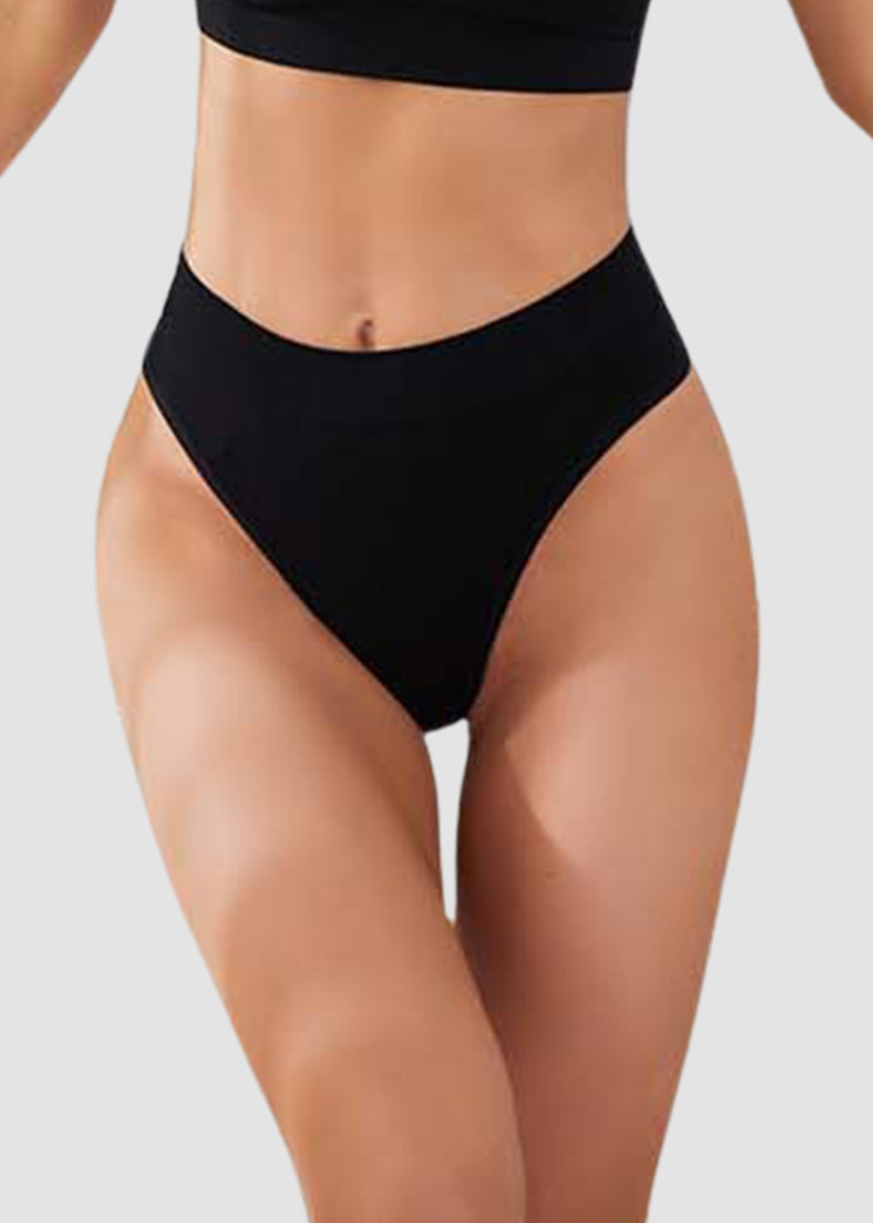 Comfort Seamless Sport Thong Panties (9 Pack)