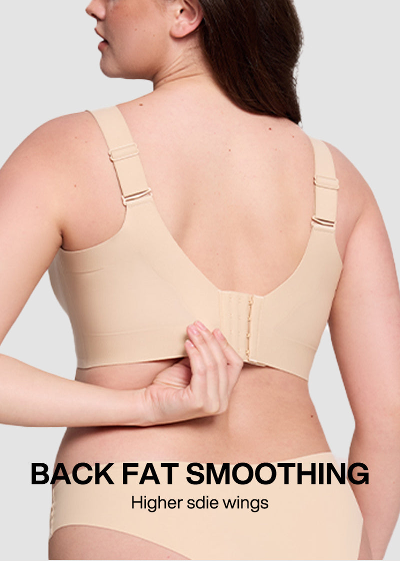 Comfortable Wireless Full Coverage Jelly Smoothing Bra
