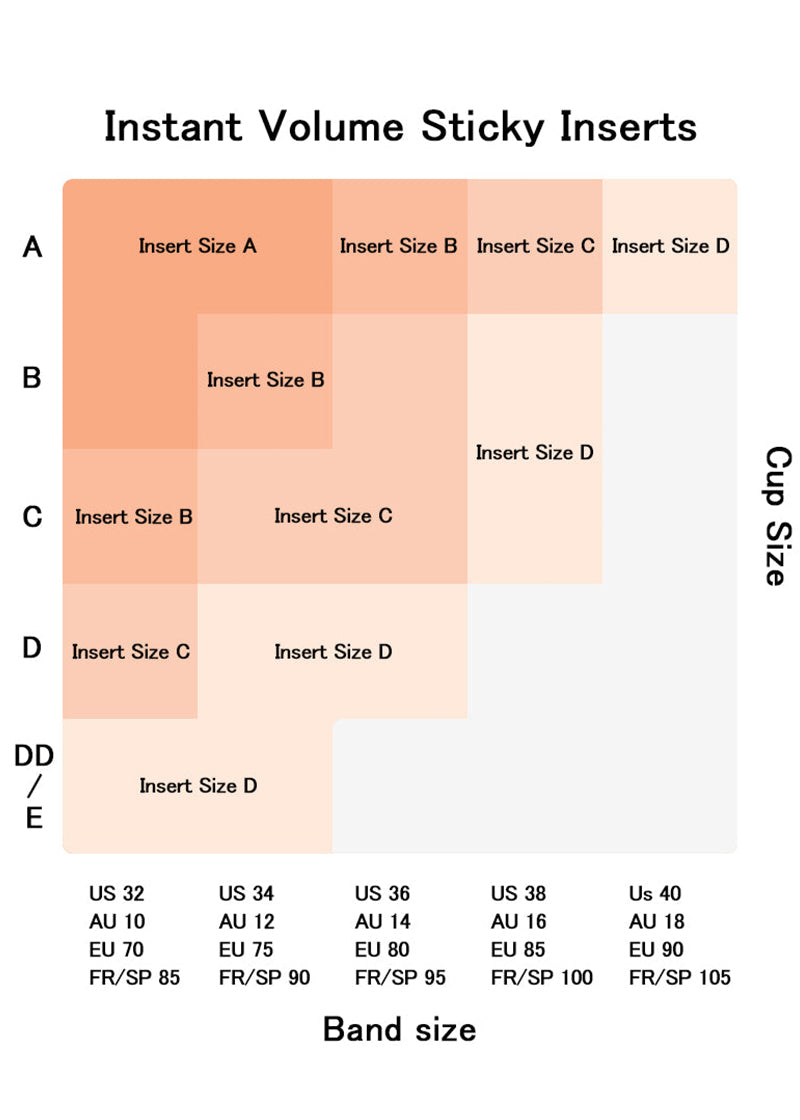 Instant Boost Breast Lift Sticky Insert Pads