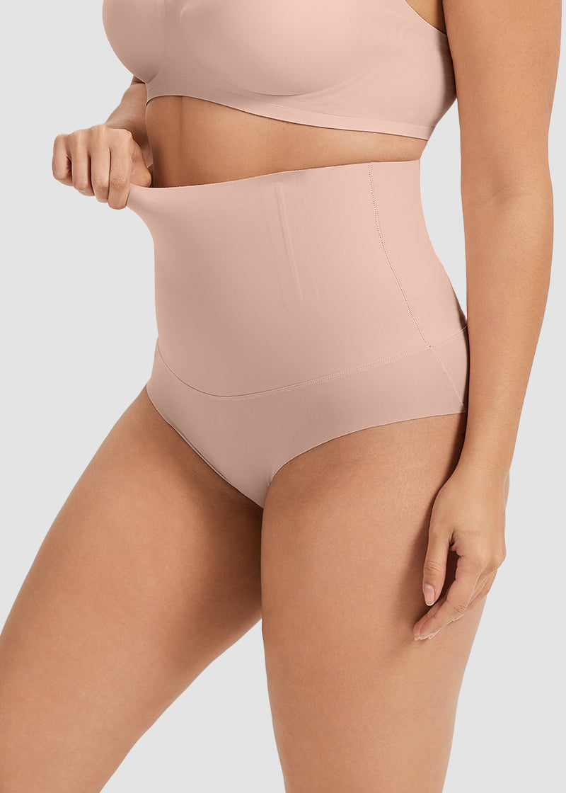High Waist Seamless Tummy Control Panties (5 Pack)