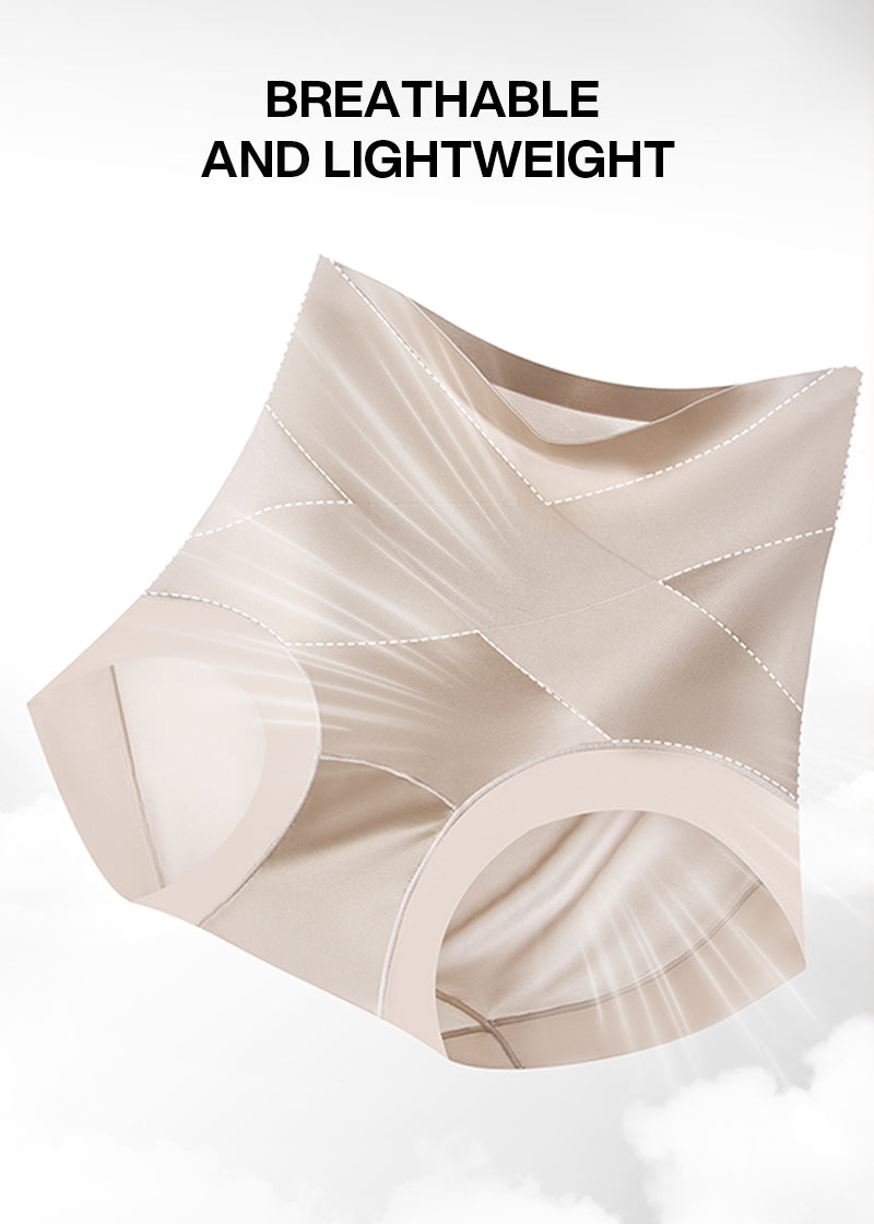 High-Waist Cross Compression Shaping Panties （6 Pack）