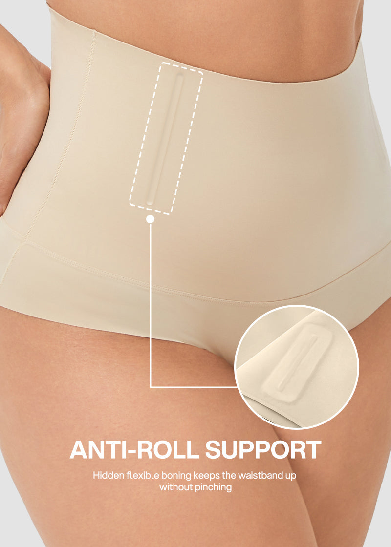 High Waist Seamless Tummy Control Panties (5 Pack)