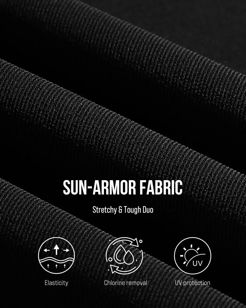 Color Block Knot One-Piece Swimsuit