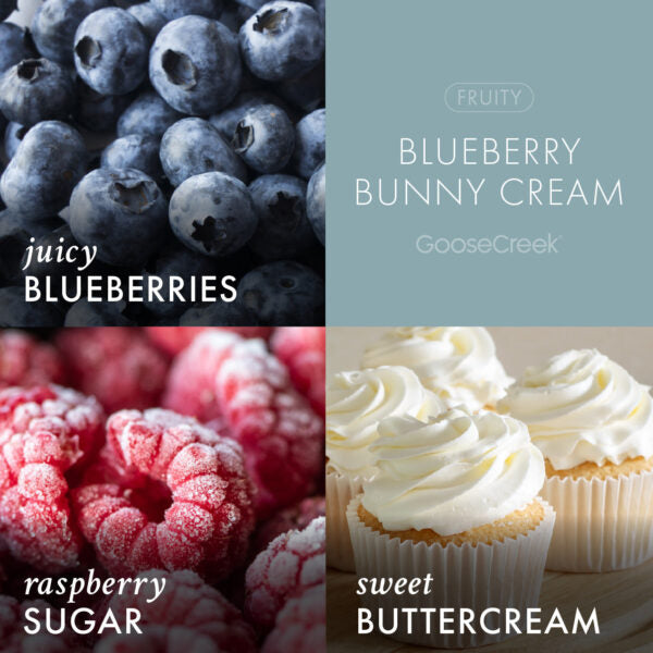 Blueberry Bunnycream Large 3-Wick Candle