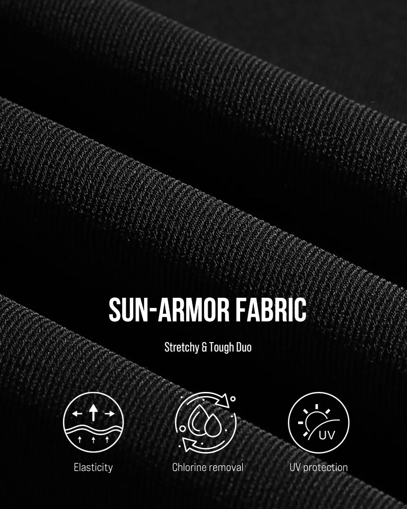 Hourglass™ Full Coverage Retro Color Block Swimsuit