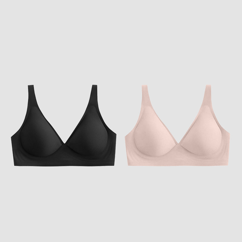 BOGO🔥Seamless Deep V Push-Up Wireless Bra