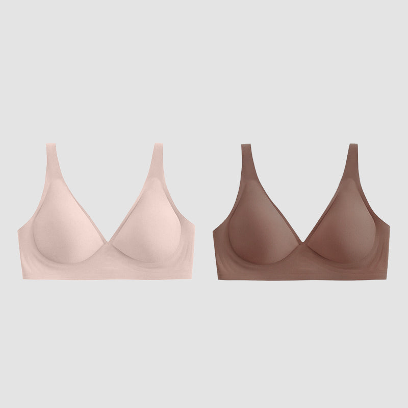 BOGO🔥Seamless Deep V Push-Up Wireless Bra
