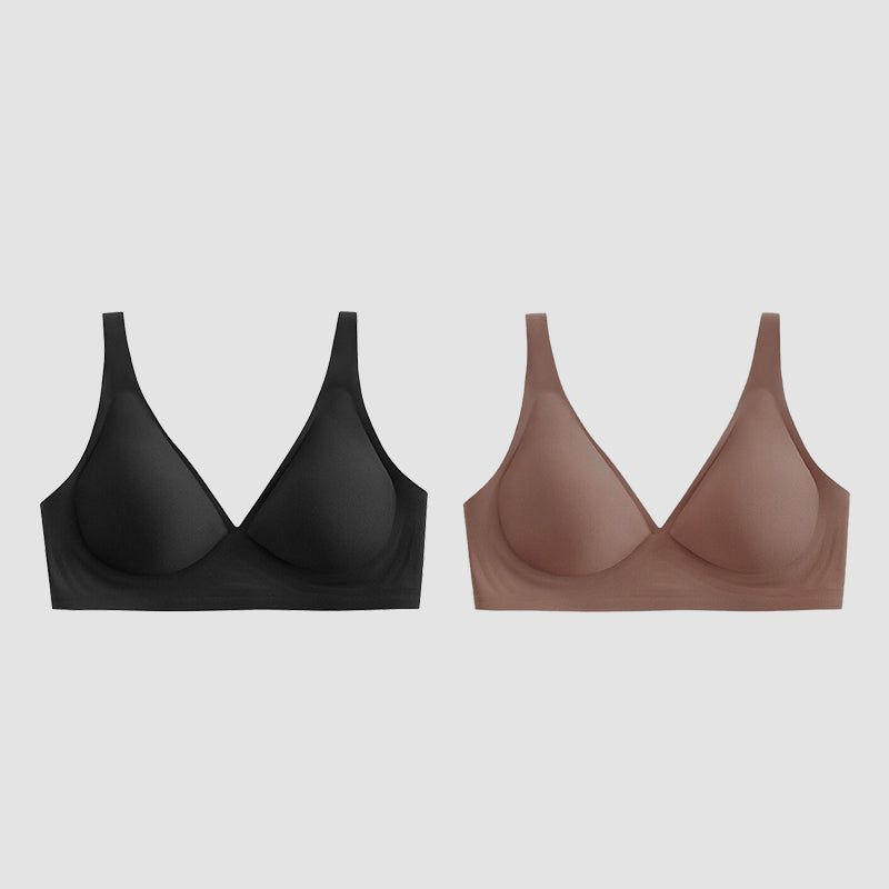 BOGO🔥Seamless Deep V Push-Up Wireless Bra