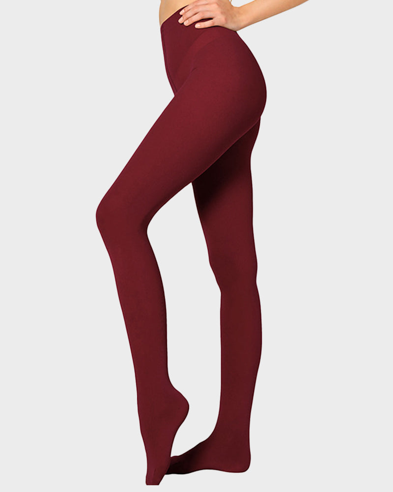 200D Soft Stretchy Velvet Opaque Tights