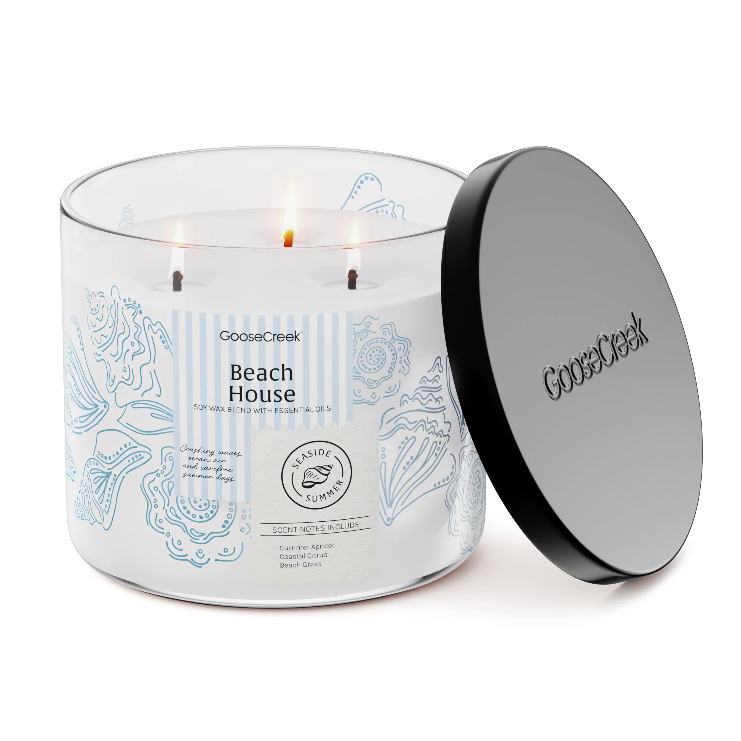 Beach House 3-Wick Candle