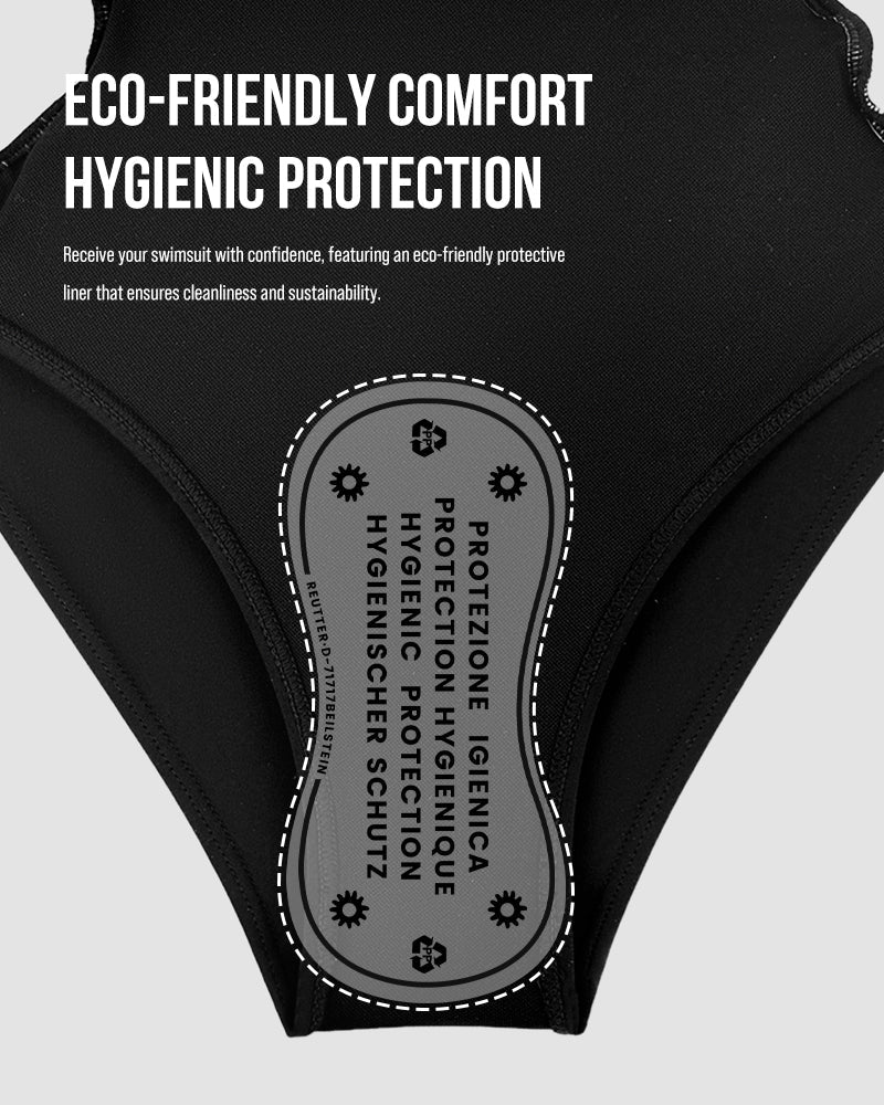 Hourglass™ Plunge Corset Back Sculpting Swimsuit