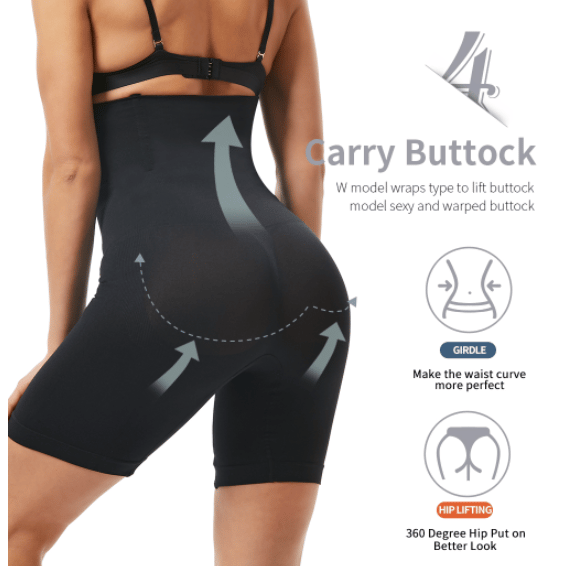 Comfort High-Waist Shorty Shapewear