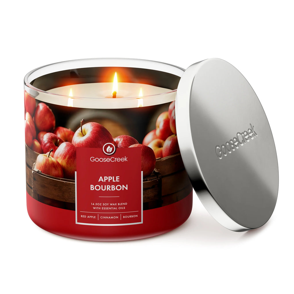Apple Bourbon 3-Wick Candle