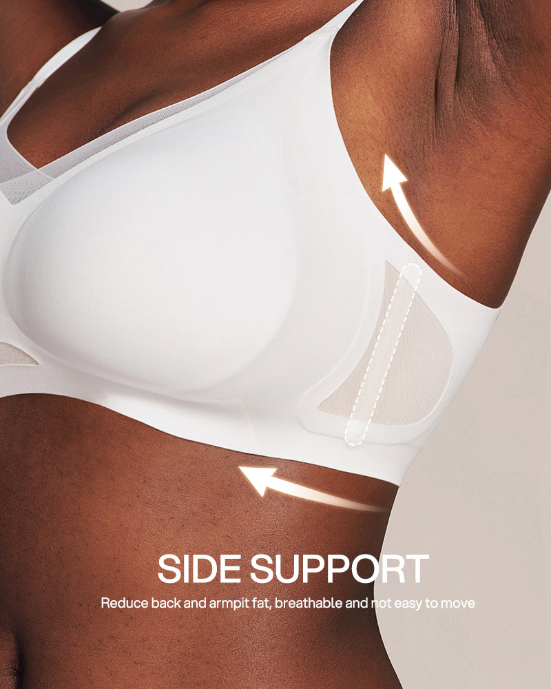 Comfort Mesh Crossover Wireless Bra