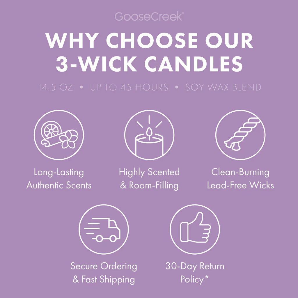 Boardwalk Cone 3-Wick Candle