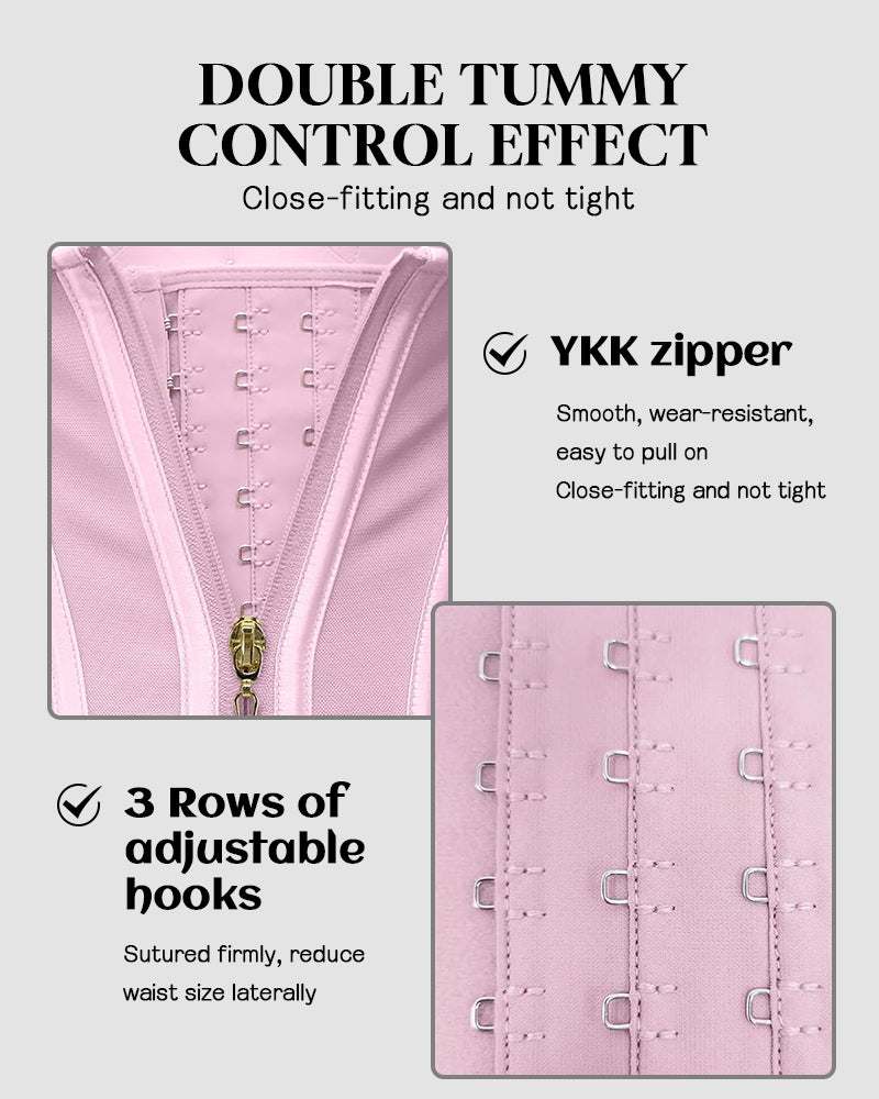 LilyLove® Double Waistband Corset Vest