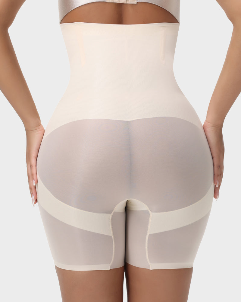 CrossSculpt High Waist Tummy Control Shaping Shorts