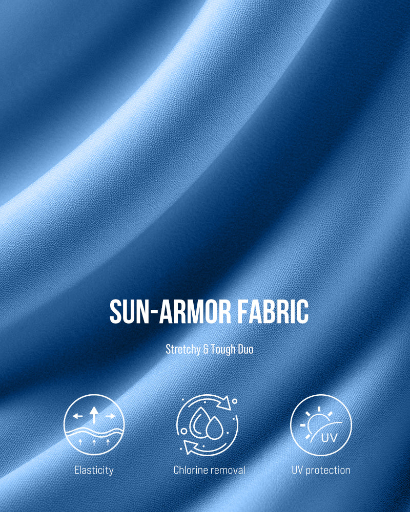 Color-Block High Waist Bikini Set