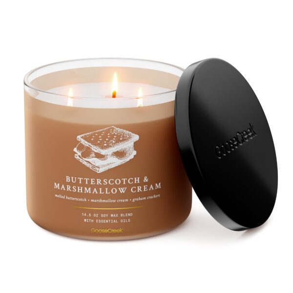 Butterscotch & Marshmallow Cream 3-Wick Candle