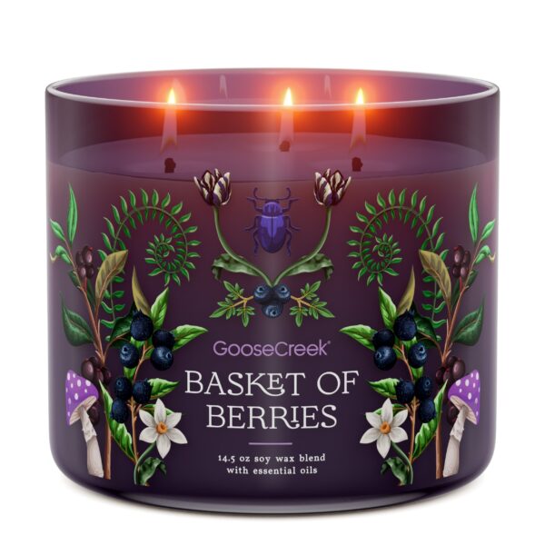 Basket of Berries 3-Wick Candle