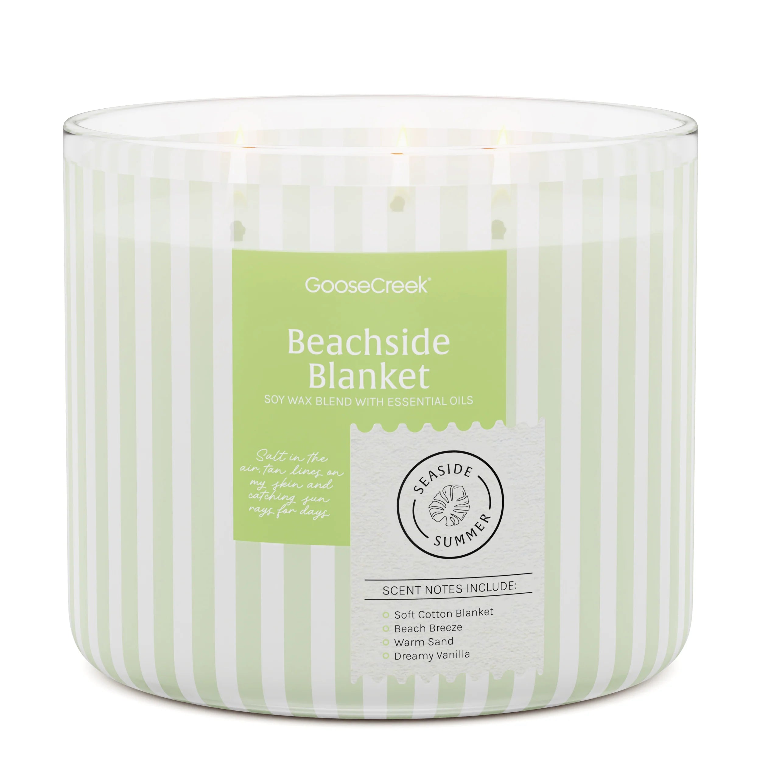 Beachside Blanket 3-Wick Candle