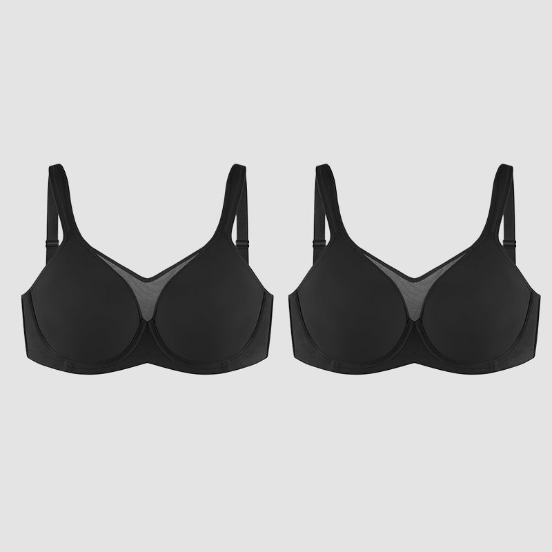 BOGO🔥Mesh Cooling Full Coverage Minimizer Bra