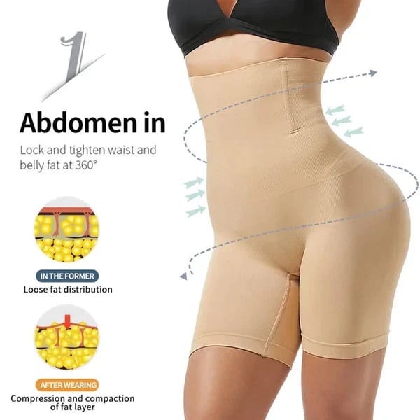 Comfort High-Waist Shorty Shapewear