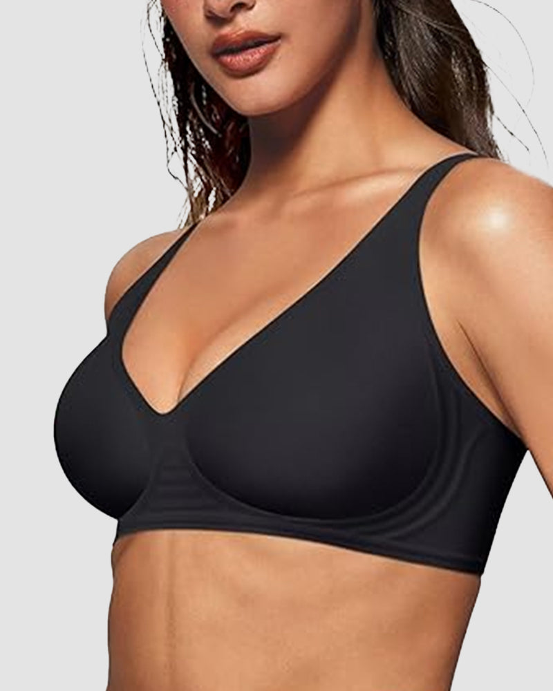 BOGO🔥Seamless Deep V Push-Up Wireless Bra
