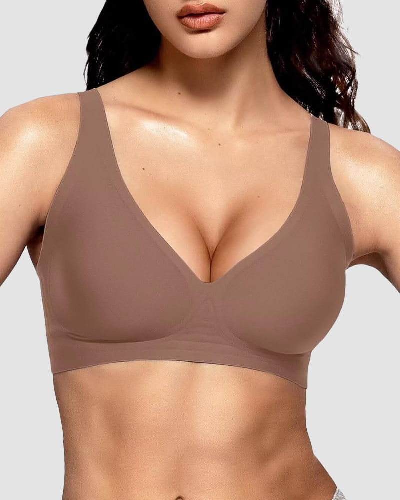 BOGO🔥Seamless Deep V Push-Up Wireless Bra