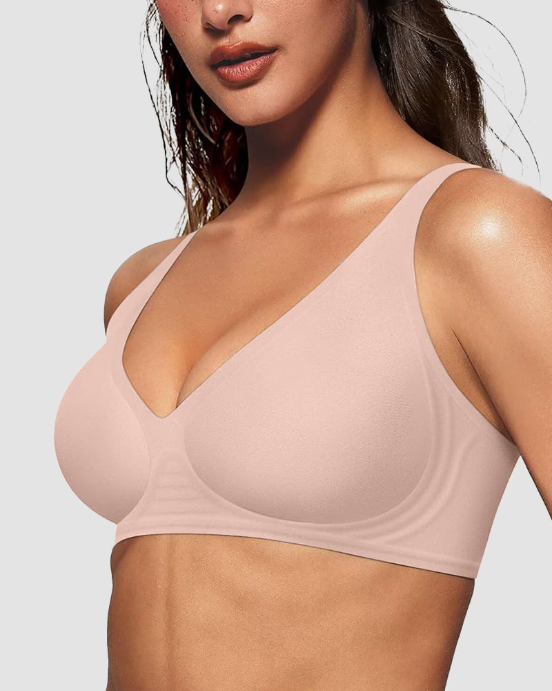 BOGO🔥Seamless Deep V Push-Up Wireless Bra